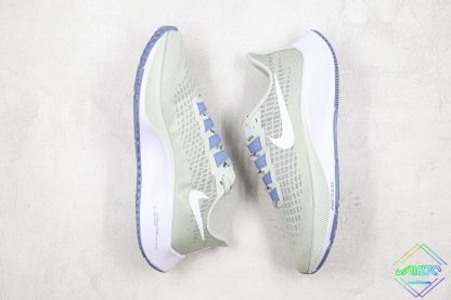 Nike Air Zoom Pegasus 37X Grey-Slight Blue swoosh