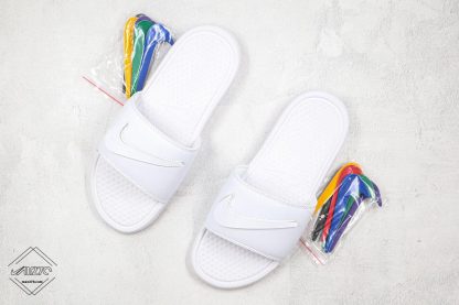 Nike Benassi JDI Swoosh Pack White