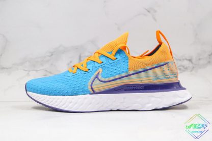 Nike Epic React Infinity Run Flyknit Blue Yellow