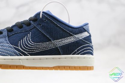 Nike SB Dunk Denim Gum White stitched