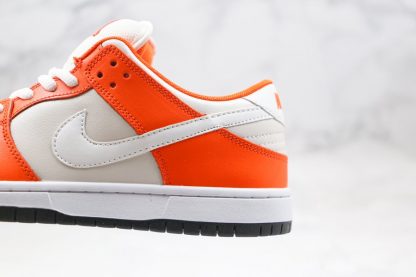 Nike SB Dunk Low Orange Box Safety Orange White-Cream 313170-811 Panel