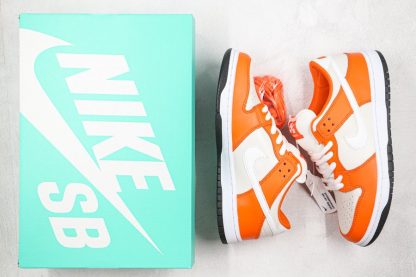 Nike SB Dunk Low Orange Box Safety Orange White-Cream 313170-811 Top