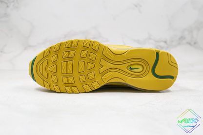 Undefeated x Nike Air Max 97 Yellow bottom sole