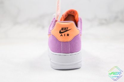 WMNS Nike Air Force 1 Violet Star heel