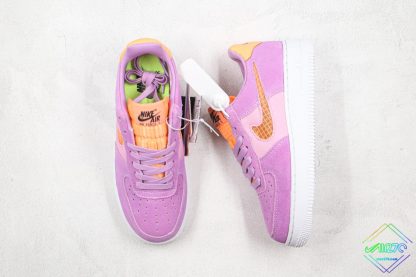 WMNS Nike Air Force 1 Violet Star orange