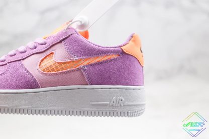 WMNS Nike Air Force 1 Violet Star panel