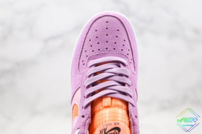 WMNS Nike Air Force 1 Violet Star purple upper