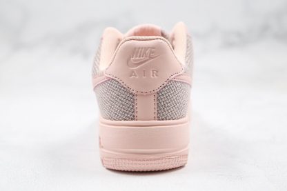 Womens Nike Air Force 1 Flyknit 2.0 Pink Heel