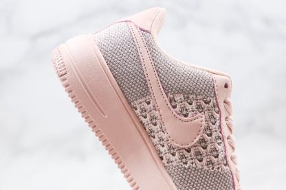 Womens Nike Air Force 1 Flyknit 2.0 Pink Medial