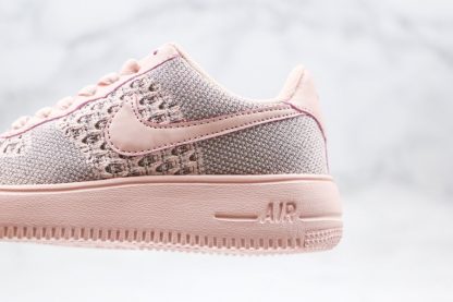 Womens Nike Air Force 1 Flyknit 2.0 Pink Panel