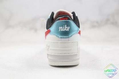 Air Force 1 Shadow Bleached Aqua hindfoot heel