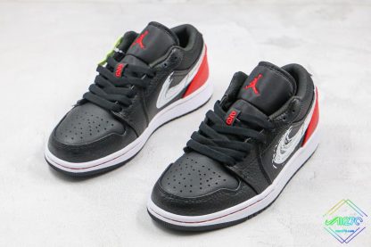 Air Jordan 1 Low Brushstroke Swoosh sneaker