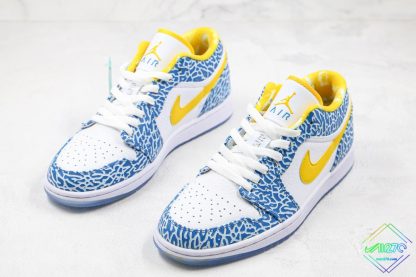 Air Jordan 1 Retro Low West Coast MAIZE blue