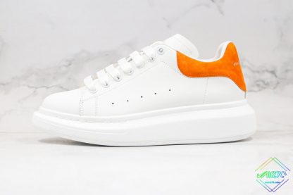 Alexander McQueen White Orange