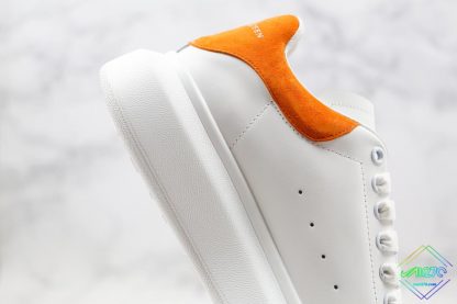 Alexander McQueen White Orange detail