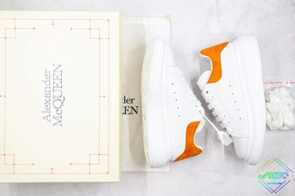 Alexander McQueen White Orange sneaker