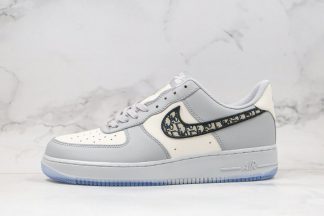 Dior x Nike Air Force 1 07 LV8 Customs Grey