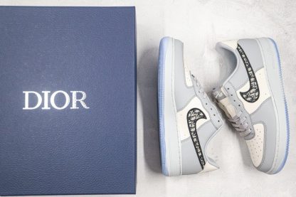 Dior x Nike Air Force 1 07 LV8 Customs Grey Top
