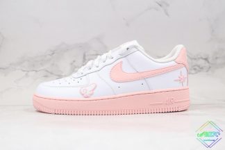 GS Nike Air Force 1 Low White Pink Foam