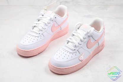 GS Nike Air Force 1 Low White Pink Foam for sale