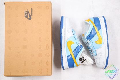 GS Nike Dunk Low Splash yellow swoosh