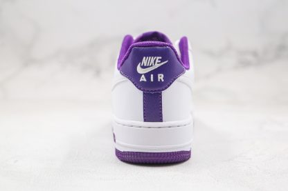 Nike Air Force 1 '07 Voltage Purple heel