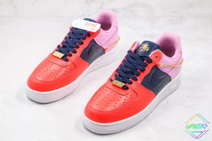 Nike Air Force 1 Cuban Link red blue