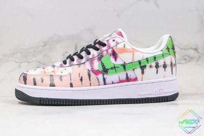 Nike Air Force 1 Low Black Tie Dye