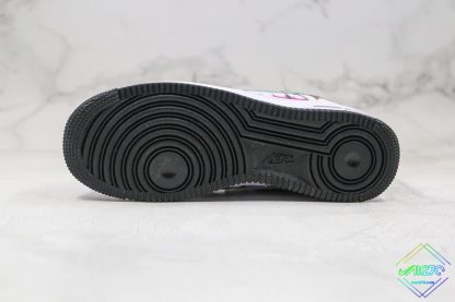 Nike Air Force 1 Low Black Tie Dye black sole