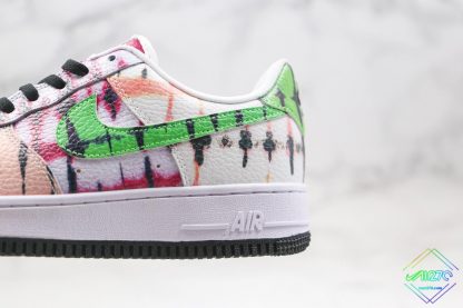 Nike Air Force 1 Low Black Tie Dye sneaker