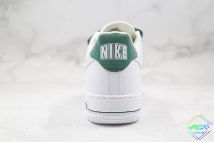 Nike Air Force 1 One White Green Heel