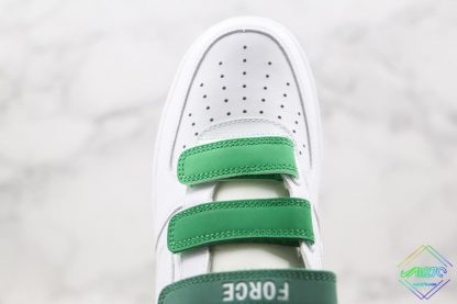 Nike Air Force 1 One White Green upper