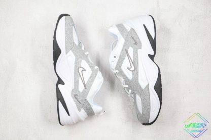 Nike M2K Metallic Silver Glitter panel