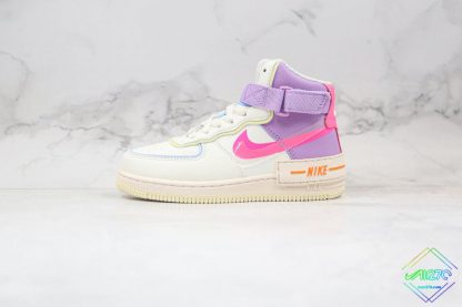 Air Force 1 High Shadow Pale Ivory for kids