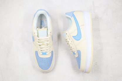 Air Force 1 Low '07 Beige Off White Blue tongue