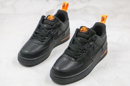 Air Force 1 Low Cut-Out Swoosh Black sneaker