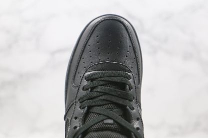Air Force 1 Low Cut-Out Swoosh Black upper