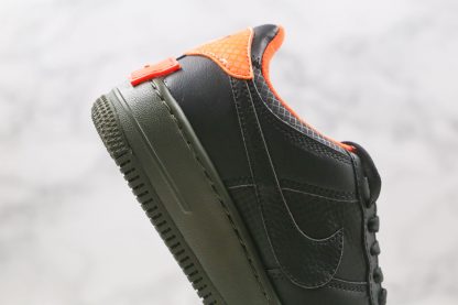 Air Force 1 Shadow Black Hyper Crimson lateral