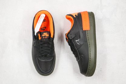 Air Force 1 Shadow Black Hyper Crimson linner