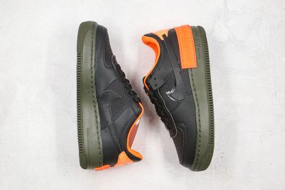 Air Force 1 Shadow Black Hyper Crimson sneaker