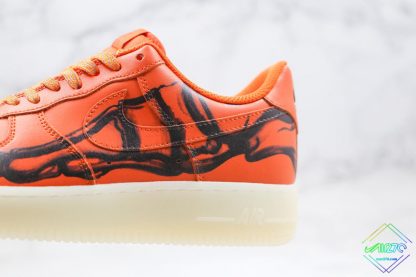 Air Force 1 Skeleton Brilliant Orange glow in the dark