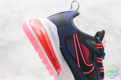 Air Max 270 React SE Midnight Navy Crimson panel