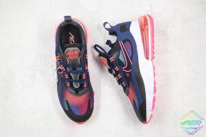 Air Max 270 React SE Midnight Navy Crimson tongue