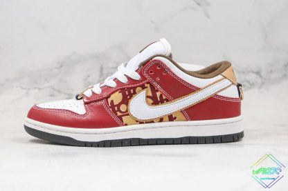 Dior X Nike SB Dunk Low Pro Burgundy