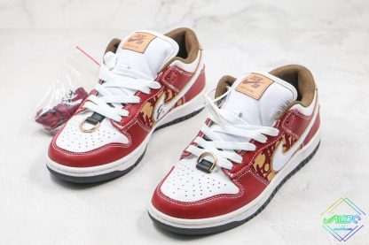 Dior X Nike SB Dunk Low Pro Burgundy sneaker