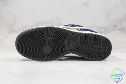 Dior X Nike SB Dunk Low Pro White Navy Blue bottom