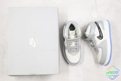 Kids Nike Air Force 1Mid Dior Grey inner