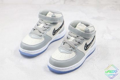 Kids Nike Air Force 1Mid Dior Grey sneaker