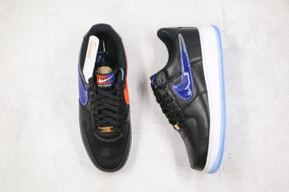 Kith x Nike Air Force 1 Low Black tongue