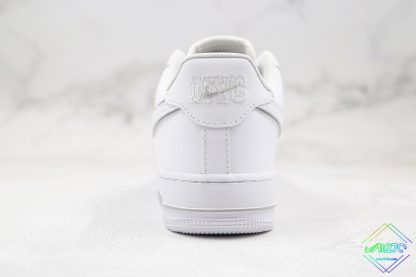 Kith x Nike Air Force 1 Low White heel